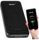Power bank 10000 mAh wejście USB-C wyjście 2xUSB-A + USB-C 5V 2.1A czarny VA0340 Vayox 1
