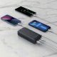 Power bank 20000 mAh wejście USB-C wyjście 2xUSB-A + USB-C 5V 3A czarny VA0341 Vayox 2