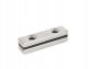 Geko Magnes neodymowy płytkowy z otworami na wkręty 40x10x5mm 2szt(2) 3