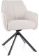 Krzesło obrotowe do jadalni NOTTI BREGO jasny beż SIGNAL 1