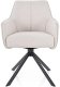 Krzesło obrotowe do jadalni NOTTI BREGO jasny beż SIGNAL 2