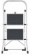 HAILO Folding stepladder K70 StandardLine / aluminum / 2 steps safety handle 4007126439260 2