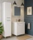Zestaw łazienkowy szafka z umywalką 80x60 + bateria syfon korek click-clack Bonita 5