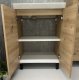 Zestaw łazienkowy szafka z umywalką 80x60 + bateria syfon korek click-clack Bonita 3