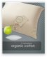 ORGANIC COTTON poduszka trzykomorowa puch 100% AMZ ROZMIAR: 50x60cm,  KOLOR: Naturalny 2