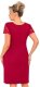 Koszula nocna Livia Plus Burgundowa (Rozmiar XXXXL) 2