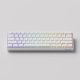Akko MonsGeek FUN60 Pro Gaming-Tastatur, RGB, Glare Magnetic Switch – weiß, ANSI (US) 1