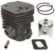 ZESTAW CYLINDER TŁOK ŁOŻYSKA HUSQVARNA 136 137 141 2
