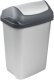 Atkritumu spainis ar grozamu vaku 50L Swantje 38 5x29x66cm gaisa sudraba krasa 4001515308953 12