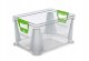 Curver Pudełko eurobox z mieszanymi uchwytami Luis 39x29x22cm 20L przezroczysta 4052396022117 2
