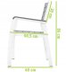 Keter Darza kresls Harmony Armchair balts/gaisi peleks 29201284 10