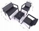 Keter Emily Patio Set dārza mēbeļu komplekts  pelēks 29209500939 12