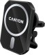 Magnetic car holder and wireless charger  C-15-01  15W，Input: USB-C: 5V/2A  9V/3A;Output: 5W  7.5W  10W  15W;83*60*8.15mm 0.147kg black 1