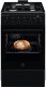 Kuchenka Electrolux Akcija! Electrolux 600.sērijas gāzes plīts ar elektrisko cepeškrāsni  melna  50cm LKK560010K 1