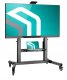 ONKRON Mobile TV Stand Rolling TV Cart for 50 to 100-Inch Screens up to 120 kg  black 2