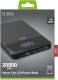 SBS Power Lite  20000 mAh  LCD  melna - Portativais barosanas avots 9