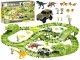 Tor samochodowy wyścigowy dinozaur dino park 270 elem 360cm magic track XXL 15