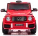 Auto na akumulator Mercedes G63 napęd 4x4 2 silniki skóra radio dla dzieci 2