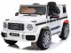 Auto na akumulator Mercedes G63 napęd 4x4 2 silniki skóra radio dla dzieci 5