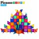 PICASSO TILES Klocki magnetyczne konstrukcyjne 101 elementów duży zamek 2