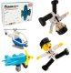 PICASSO TILES Klocki magnetyczne 2 figurki ludziki samolot helikopter 12