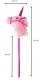 Hobby Horse miękka głowa konia koń na kiju rży 82 cm dźwięki galopu plusz 2