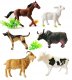 Figurki zwierząt duży zestaw figurek realistyczne mocne zoo farma prezent 1