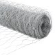 vidaXL Płot heksagonalny Stal galwanizowana 10000 x 0.05 x 120 cm Trwały 6