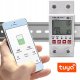 Qoltec Qoltec Przekaźnik 63A na szynę DIN z licznikiem energii elektrycznej | Timer | Tuya | Wi-Fi | LED 1