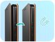 Etui z Klapką do Samsung Galaxy S25 Edge (Skórzane, Magnetyczne, Czarne) 7