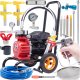 Techrebal Agregat Malarski do Malowania 18L/min 3500W 4 Dysze Filtry 2x Lanca Wąż 8m 1