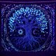 ITIMPORT Dekoracja ŚCIENNA UV OBRAZ Fluorescencyjny GOBELIN ODBLASK 150cm XXL Drzewo 2