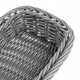 Koszyk na sztućce z polirattanu 270x100x45 mm, szary | TECHNICA, Gold Line 2