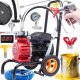 Techrebal Profesjonalny Agregat Malarski do Malowania 18L/min 3500W Pistolet Lanca 8m 1
