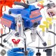 Techrebal Agregat Malarski do Malowania 3000W 3,2L/min Pistolet 3x Dysza Lanca Wąż 10m 1