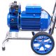Techrebal Duży Mocny Agregat Malarski 4500W 28L/min Wąż 15m 3x Dysza Lanca Rama Inox 3