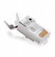 Wtyk EKRANOWANY STP RJ45 kat.6a kat7 OSŁONKA 10szt 2