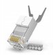 Wtyk EKRANOWANY STP RJ45 kat.6a kat7 OSŁONKA 10szt 9