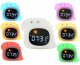 Lampka Nocna Silikon Zegar Budzik Data Muzyka Oświetlenie RGB LED 1800mAh / JL-826 / Dinozaur 1