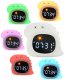 Lampka Nocna Silikon Zegar Budzik Data Muzyka Oświetlenie RGB LED 1800mAh / JL-826 / Dinozaur 2