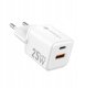 Ładowarka ForCell Szybka ładowarka Forcell F-Energy Mini GaN III VT-25B USB C + USB A QC4.0 PD 25W biała 2