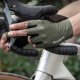 Rękawiczki rowerowe Rockbros oddychające, krótkie palce, rozmiar: XL - zielone 3