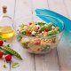 Zestaw misek żaroodpornych 15/17/21 cm komplet 3 sztuk naczynia z pokrywką Cook&Enjoy Pyrex 3