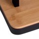 Zestaw Łazienkowy YOKA HOME  Kosz + Stojak (Bambus Black) 11