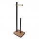 Zestaw Łazienkowy YOKA HOME  Kosz + Stojak (Bambus Black) 9