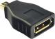 Adapter AV Lindy DisplayPort Mini - DisplayPort czarny (41077) 1