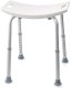 Taboret łazienkowy regulowany krzesło prysznicowe do wanny wysokość regulowana 37-52 cm 1