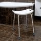 Taboret łazienkowy regulowany krzesło prysznicowe do wanny wysokość regulowana 37-52 cm 4