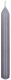 Świeca stołowa prosta DONAU HOME, 20x170 mm, 10 szt., grafitowa 1