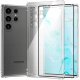 ETUI PANCERNE DO SAMSUNG GALAXY S22 ULTRA | CASE SILIKON SLIM   SZKŁO 9H 1